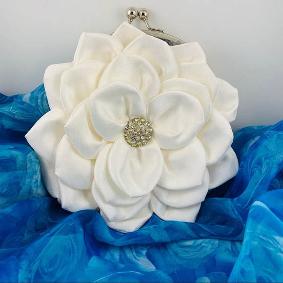 Handbags - FLOWER CLUTCH